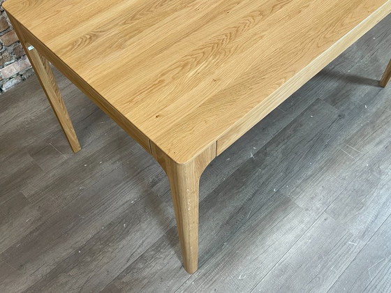 Sav & Okse Rikke petit - Bois | De Machinekamer, Tables de salle à manger, Beige (photo 2 sur 5)