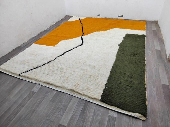 Alfombra Beni Ouraine, tejida a mano con métodos tradicionales, tamaño 2/3 m. – Ahrend, Wool (photo 6 of 8)