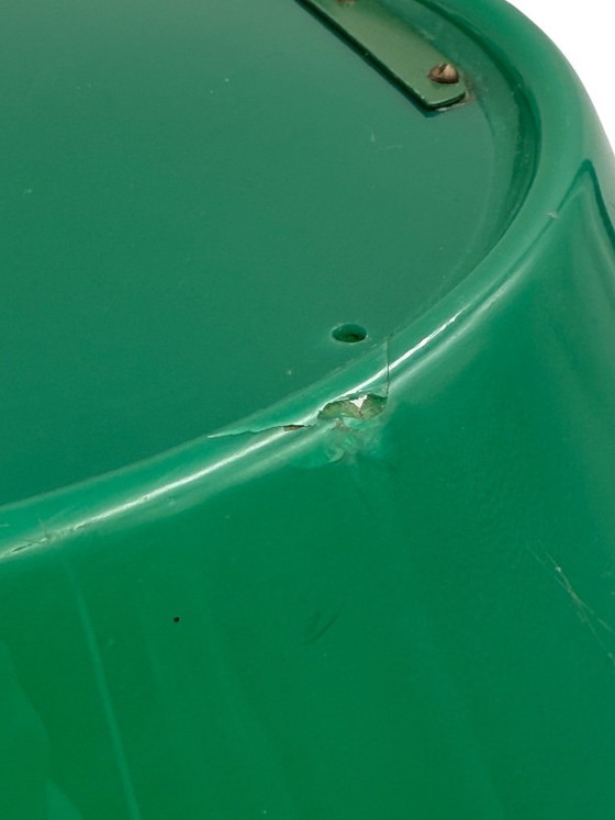 Image 1 of Mid-century green table lamp, Stilux Milano Italy, 1960s