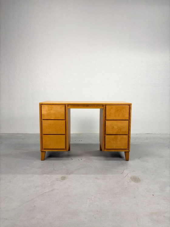 Image 1 of Vintage bureau Leslie Diamond voor Conant Ball