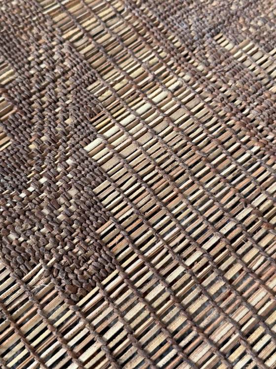 Tappeto Tuareg in pelle, canna e rattan, grande – Tappeti, Bamboo, Leather (photo 13 of 13)