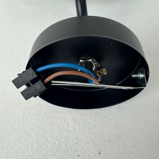 Image 1 of COPPIA DI APPLIQUE ANTICHE A COLLO DI CIGNO DA OFFICINA