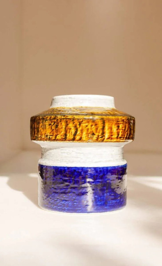 Image 1 of Vase Titus en poterie par Olle Alberius pour Rörstrand, Suède, années 1960