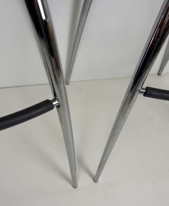 Image 1 of Vintage Magis Lyra set of bar stools Design Group Italia