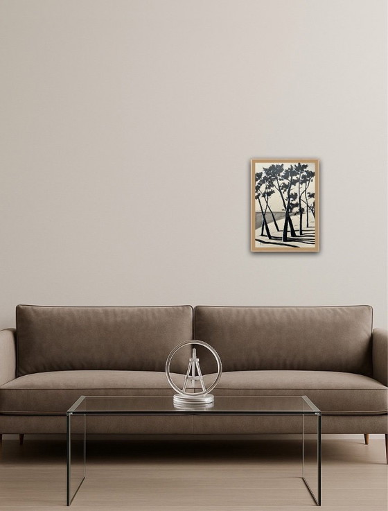 Image 1 of India ink on natural paper.  Format 30x21 cm