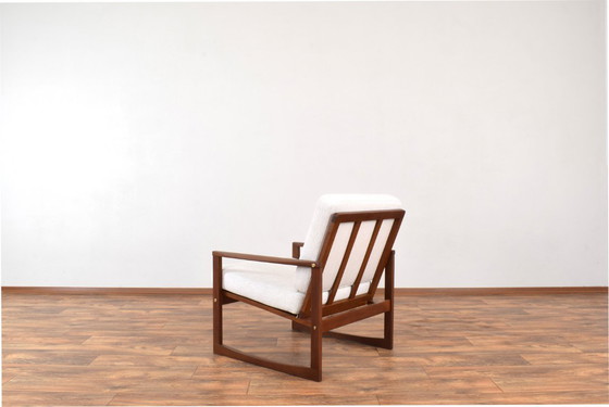 Image 1 of Fauteuil lounge danois en teck, style milieu du XXe siècle, années 1960.