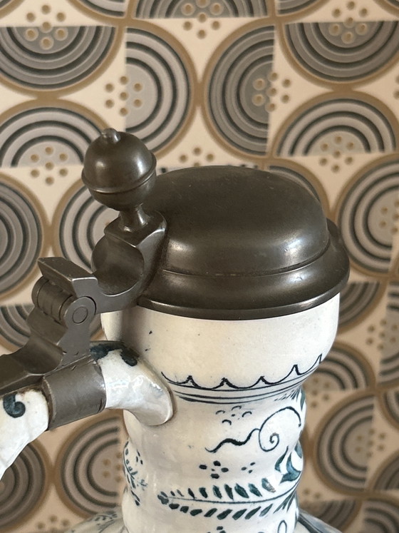 Brocca da birra antica Villeroy & Boch – Accessori da tavola, Ceramic, Metal (photo 3 of 5)
