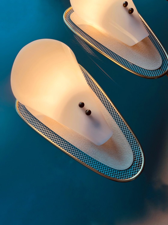 Image 1 of Set of Lonia 1950s wall lamps