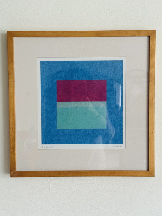 Image 1 of IKEA litho “Windows” (1999) – Amaina