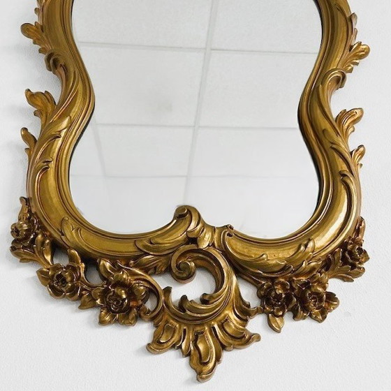 Image 1 of Specchio barocco d'epoca Hollywood Regency 1960