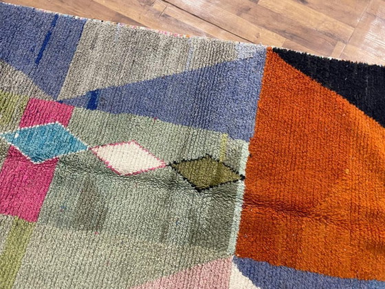 Image 1 of Tapis berbères multicolores en laine 300cmx150cm