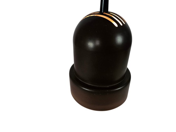 Image 1 of Philips - NWS-Serie - Pendelleuchten (2) - zylindrische Pendelleuchte - braun - 70er Jahre