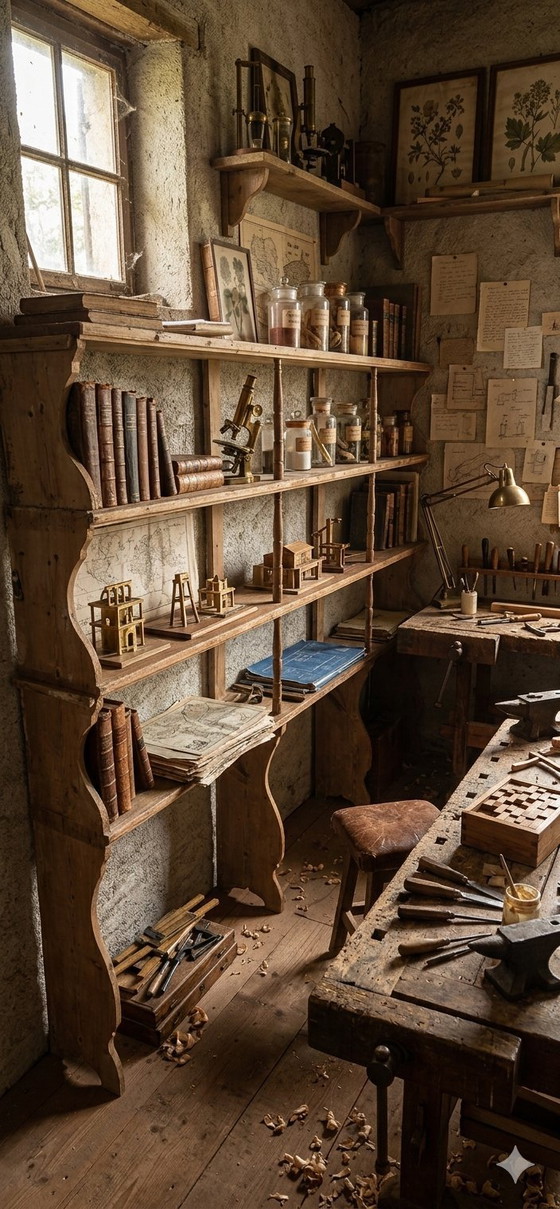 Image 1 of Libreria da bottega italiana fine 800 