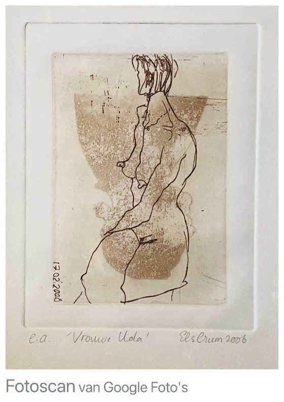 Image 1 of Gravure « Dame Uda »