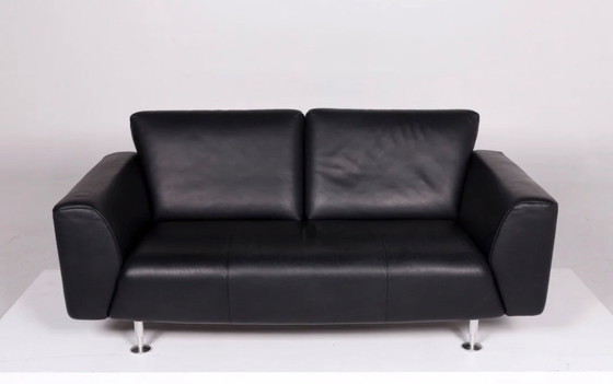 Image 1 of Rolf Benz 250 black leather