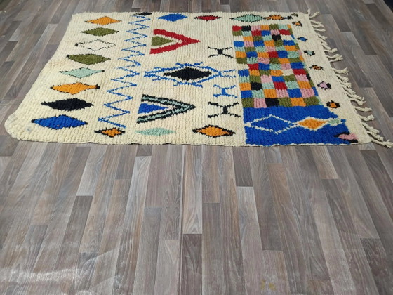 Einzigartiger marokkanischer Teppich 3 x 2 m – Teppiche & Läufer, Wool (photo 8 of 11)