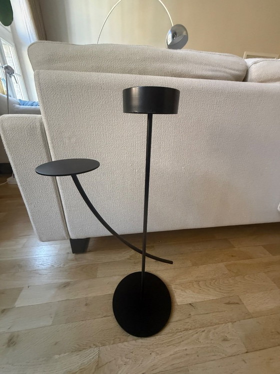 Living Divani „Vizio“ By Leonardo Talarico – Elegant Designer Object In Black – Side tables, Metal (photo 5 of 5)