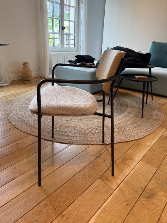 Kave Home Maureen eetkamerstoelen (2 stuks) – Metal, Textile (photo 2 of 10)