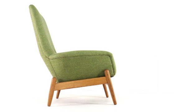 Image 1 of Arnold Madsen & Henry Schubell for Bovenkamp Helge armchair vintage upholstered