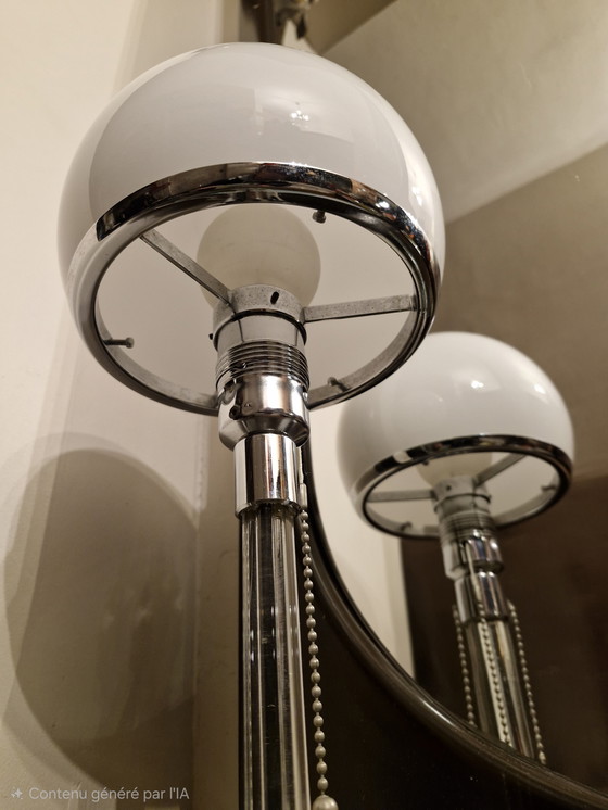 Image 1 of Rare! Lampe de table Bauhaus Valentino, Espaqne 1970