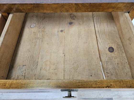 Image 1 of Art Decò sideboard in walnut burl from the 1940s