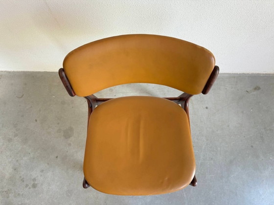 Image 1 of Ensemble de chaises danoises vintage en bois de rose