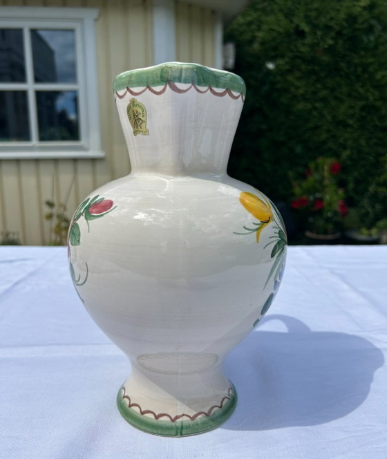 Image 1 of Large vintage jug/vase - Ulmer Keramik 269/0 hand-painted