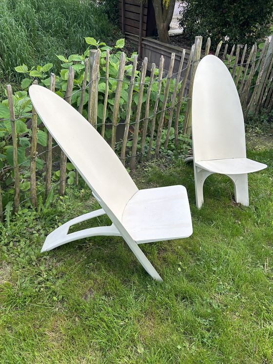 Image 1 of Chaises longues Dutch Design par Dr B Schwarz