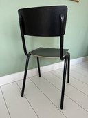 6x Zuiver-Schwarz-Eetkamerstoelen
