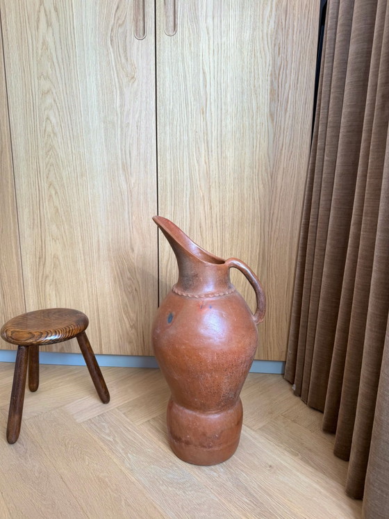 Large antique terracotta jug – Vases, Ceramic (photo 5 of 6)