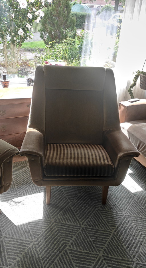 2 Vintage Armchairs | 1960s | Mid - Century Design