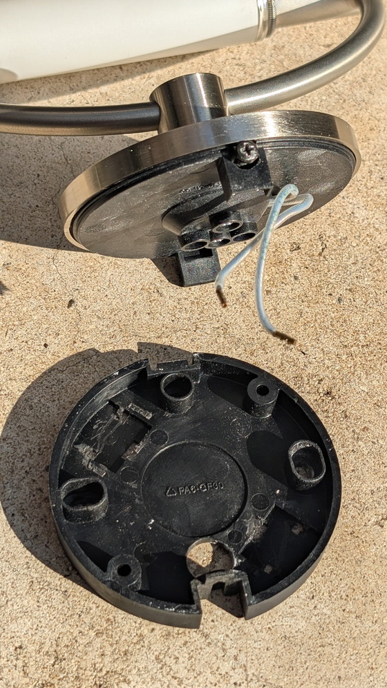 Image 1 of Cini & Nils Set di lampade da parete in acciaio inossidabile