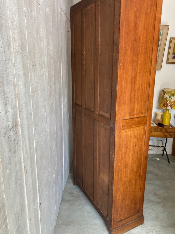 Vecchio Mobile da Lavoro – Mobili archivio, Legno, Ottone (photo 11 of 21)