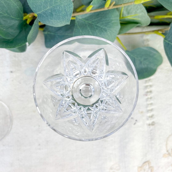 5 Bicchieri d'Acqua York – Stuart Cut Crystal – Lusso Vintage – Bicchieri e caraffe, Klassiek (photo 10 of 10)