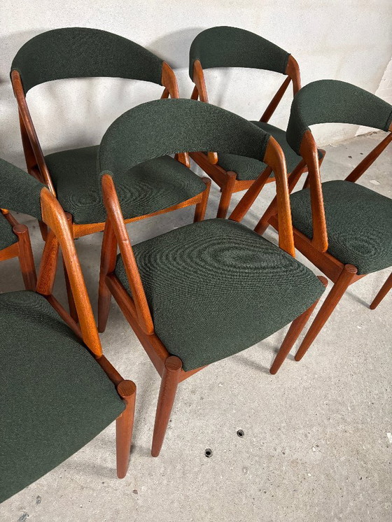 Image 1 of 6 sedie da pranzo modello 31 | Kai Kristiansen, Danimarca