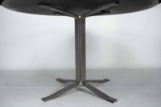 Image 1 of Rare Round dinner table by Gianni Moscatelli for Formanova. Italy 1970s