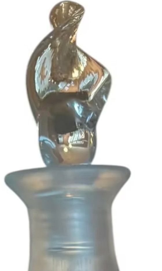 Image 1 of Jarra Art Déco con tapón escultural