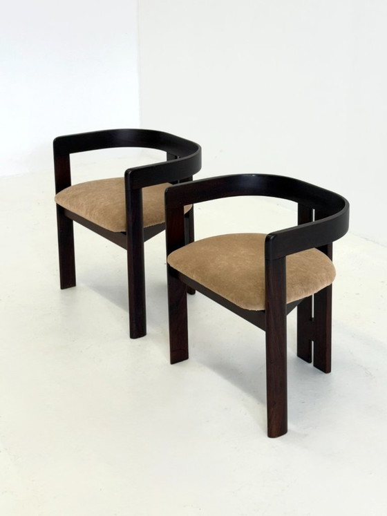 Image 1 of Set aus 2 Pigreco-Stühlen von Tobia & Afra Scarpa
