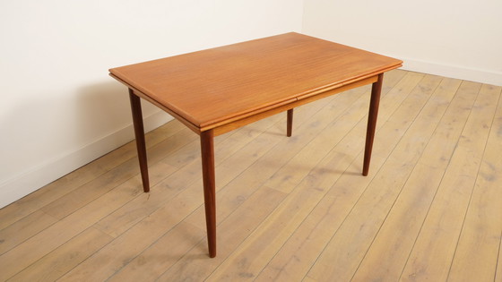 Image 1 of Vintage dining table | Extendable | Teak | 130 cm