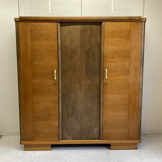 Bellissimo Armadio Vintage Antico Art Déco Smontabile – Wood (photo 3 of 13)