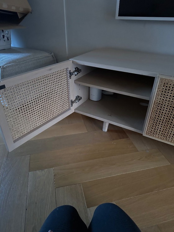 Image 1 of Mobili multimediali di design di Hans K. Oak rattan