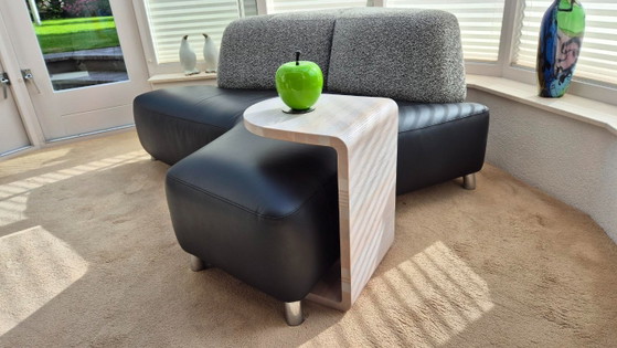 Leolux Archipel Ledersofa – Leather, Textile (photo 2 of 5)