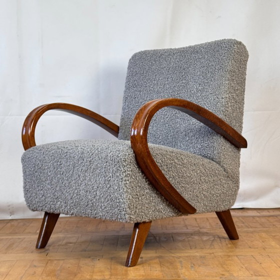 Image 1 of Frantisek Jirak art deco style armchair 1960s