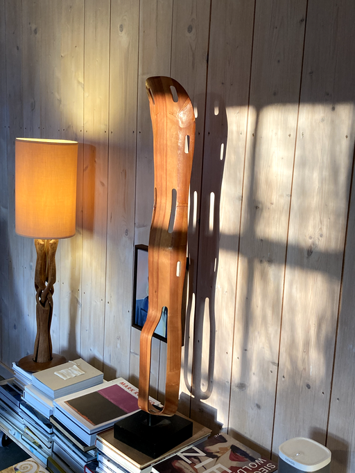 Sculpture en contreplaqué pour plinthe Ray & Charles Eames
