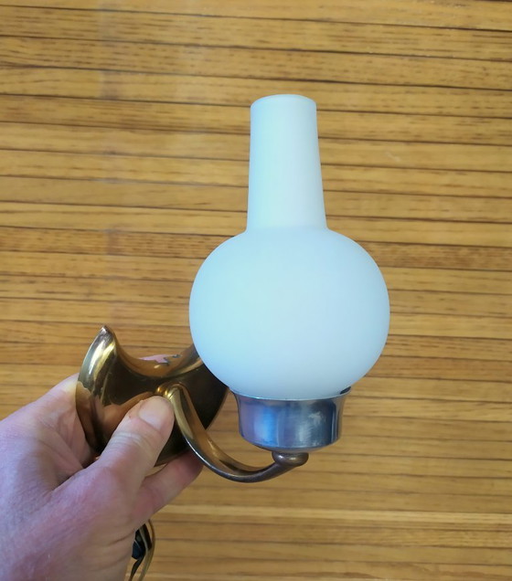 Image 1 of Petites appliques murales Stilnovo, années 1950, lot de 2