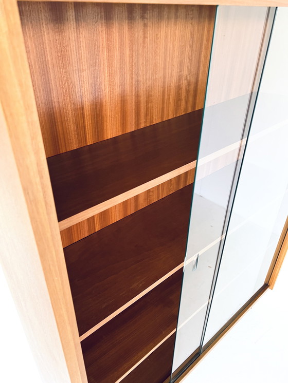 Image 1 of Vintage teak display case '60s