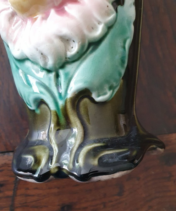 Image 1 of Antike Vase Gustave De Bruyn Jugendstil 29 cm Sehr guter Zustand