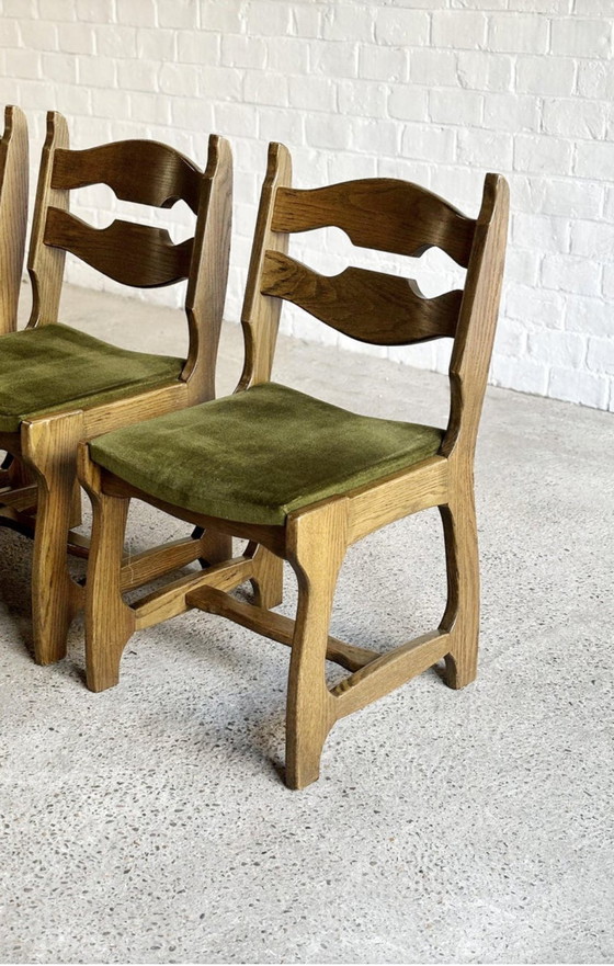 Image 1 of 6 vintage brutalist chairs