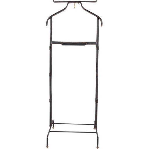 Comodino vintage di Jacques Adnet, anni '50