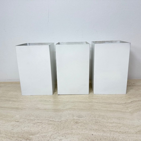 Image 1 of Set of 3 vintage Raak wall / ceiling lamps minimalist design , 1970s